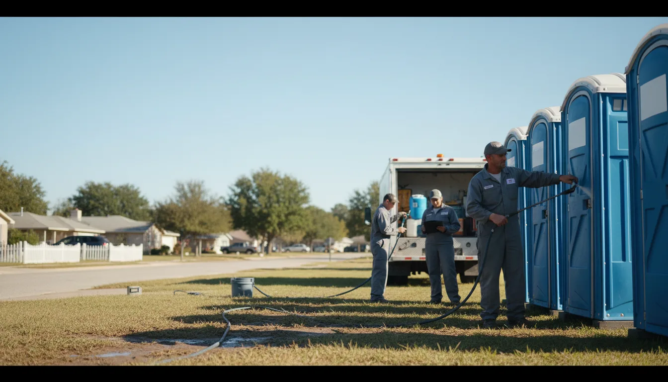 Long-Term Portable Toilet Rental in Keyesport, IL near me